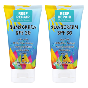 Reef Safe Sunscreen 50ml – SPF 30 (2 pack)