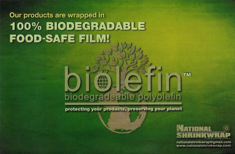 100% biodegradable food safe plastic