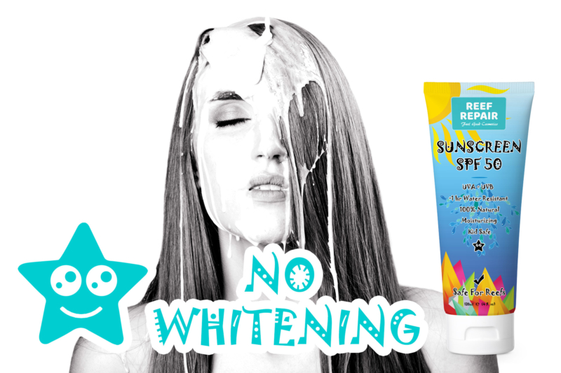 Non Whitening Reef Safe Sunscreen For All Skin Types By Reef Repair Sun Care 120ml
