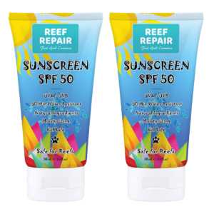 Reef Safe Sunscreen 50ml – SPF 50 (2 pack)